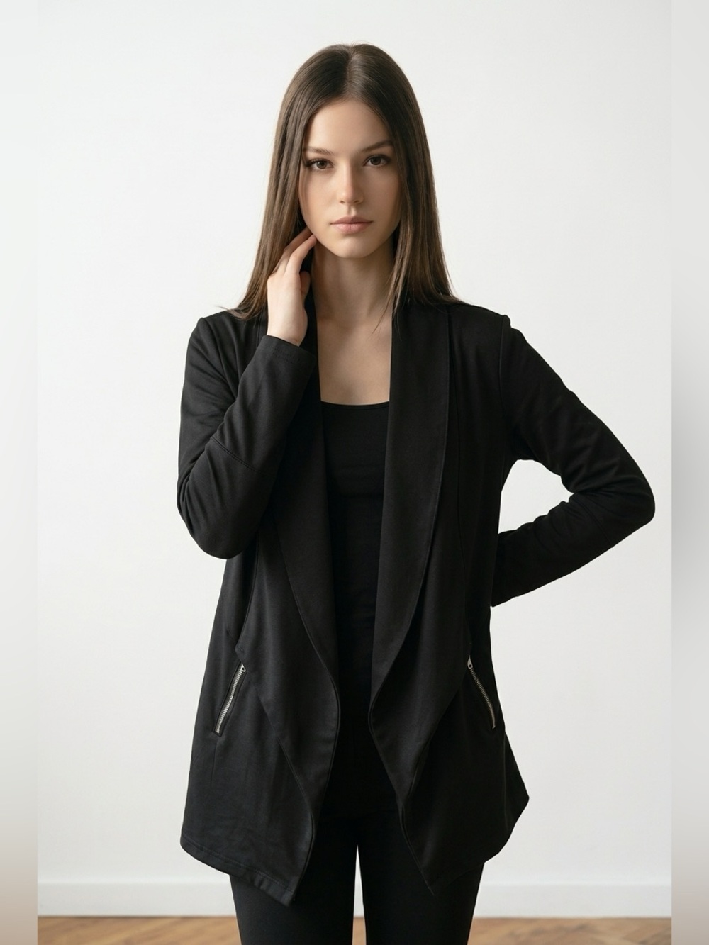 Elegant Black Women's Blazer